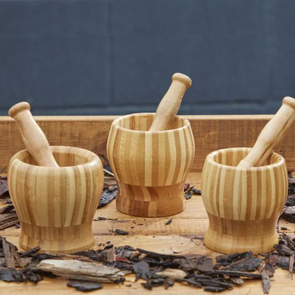 Pestle & Mortar Set - Pack of 3 Pestle & Mortar Set - Pack of 3 | Wooden Toys | www.ee-supplies.co.uk