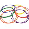 Deluxe Plastic Round Hoops Plastic Flat Hoop x 24 | Activity Sets | www.ee-supplies.co.uk