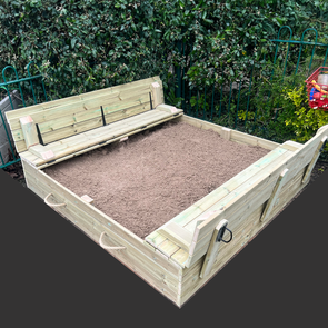 Playground Sandpit Box + Seating Playground Sandpit Box + Seating | ee-supplies.co.uk