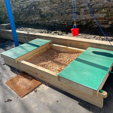 Playground Sandpit Sliding Box Playground Sandpit Sliding Box | ee-supplies.co.uk