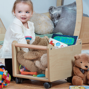 Playscapes  Mini Wooden Storage Trug Playscape Mini Storage Trug | Kinder Box Storage | www.ee-supplies.co.uk