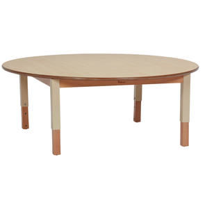 Playscapes Height Adjustable Wooden Table - Large Circular Playscapes Height Adjustable Wooden Table - Large Circular | Seating | www.ee-supplies.co.uk