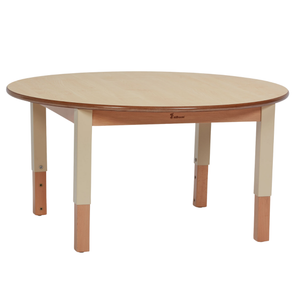 Playscapes Height Adjustable Wooden Table - Medium Circular Playscapes Height Adjustable Wooden Table - Medium Circular | Seating | www.ee-supplies.co.uk