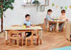 Playscapes Height Adjustable Wooden Table - Small Rectangular Playscapes Height Adjustable Wooden Table - Small Rectangular | Seating | www.ee-supplies.co.uk