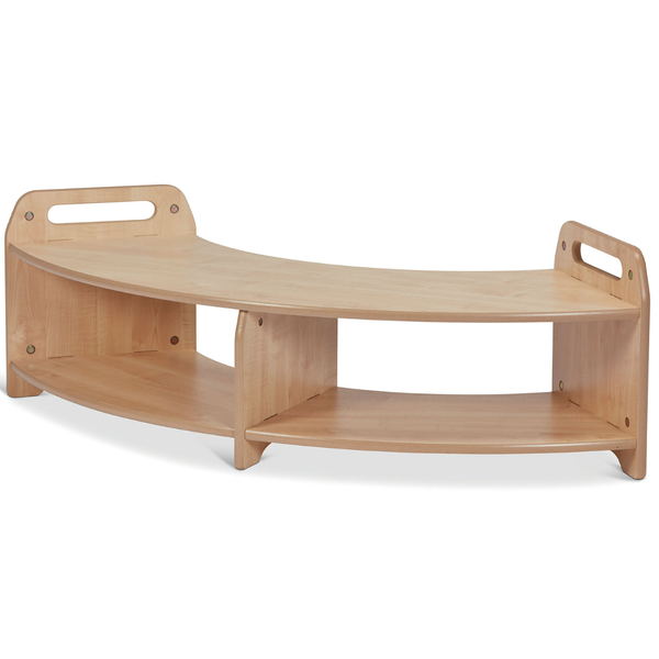 Playscapes Low 90° Open Sweep Shelving Unit