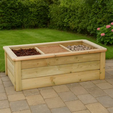 Playscapes Outdoor Wooden Small Texture Trough Playscapes Outdoor Wooden Small Texture Trough | outdoor furniture | www.ee-supplies.co.uk