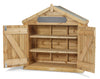 Playscapes Outdoor Wooden Storage Shed + Storage Tubs Playscapes Outdoor Wooden Storage Shed + Storage Tubs |  www.ee-supplies.co.uk