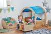 Playscapes Small Wooden Cosy Cove Nursery Den + Under The Sea Playscapes Small Wooden Cosy Cove Nursery Den +  - Under The Sea | www.ee-supplies.co.uk