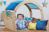 Playscapes Small Wooden Cosy Cove Nursery Den + Under The Sea Playscapes Small Wooden Cosy Cove Nursery Den +  - Under The Sea | www.ee-supplies.co.uk