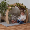 Playscapes Small Wooden Cosy Cove Nursery Den Playscapes Small Wooden Cosy Cove Nursery Den W1110 x D775 x H945mm  | Nursery Furniture | www.ee-supplies.co.uk