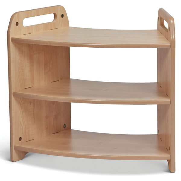 Playscapes Tall 45° Open Sweep Shelving Unit