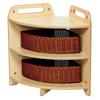 Playscapes Tall 90° Corner Unit 2 x Baskets Playscapes Tall 90° Corner Unit 2 x Trays | Nursery Furniture | www.ee-supplies.co.uk