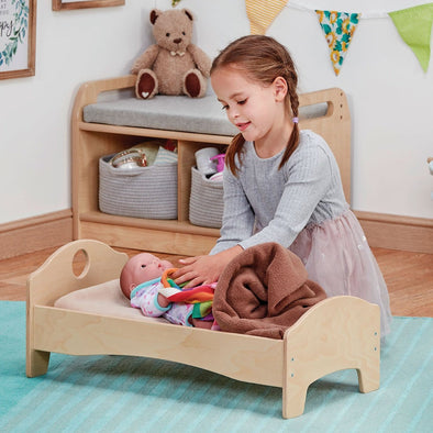 Playscapes Wooden Dolls Bed Playscapes Wooden Dolls Bed | Cots | www.ee-supplies.co.uk