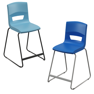 Postura + Classroom High Chair Stool H560mm Postura + High Chair | Postura Chairs | www.ee-supplies.co.uk