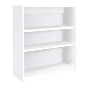 Premium Bookcase White With 1 Fixed & 2 Adjustable Shelves H1000mm Premium Bookcase White With 1 Fixed & 2 Adjustable Shelves H1000mm | Library units Shelves | www.ee-supplies.co.uk