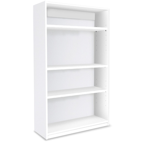 Premium Bookcase White With 1 Fixed & 2 Adjustable Shelves H1500mm Premium Bookcase White With 1 Fixed & 2 Adjustable Shelves H1500mm | Library units Shelves | www.ee-supplies.co.uk