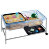 Premium Clear Sand & Water Tray + Stand + Lids Premium Clear Sand & Water Tray + Stand + Lids | www.ee-supplies.co.uk