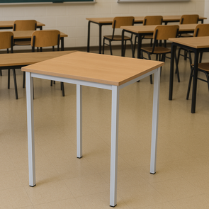 Premium Square Classroom Table 600 x 600mm Premium Square Classroom Table 600 x 600mm | ee-supplies.co.uk