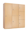 Primary Height Wooden Lockers - Door Knob Primary Height Wooden Lockers - Door Knob | School Lockers | www.ee-supplies.co.uk