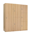 Primary Height Wooden Lockers - Key Lock Primary Height Wooden Lockers - Key Lock | School Lockers | www.ee-supplies.co.uk