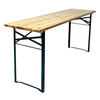 Festival Outdoor Wooden Folding Slimline Table - 6ft (180cm) x 1ft8 (50cm) Festival Outdoor Wooden Folding Table - 6ft (1800mm) x 1ft8 (500mm) | www.ee-supplies.co.uk