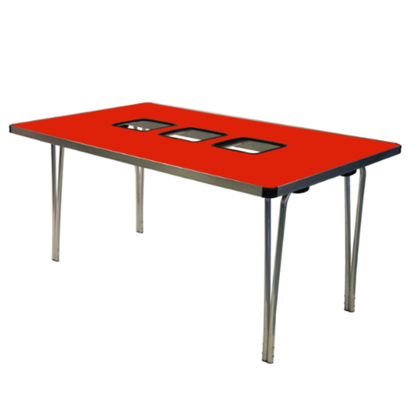 Gopak Three Tub Folding Table 1220 x 760mm Gopak - Contour Folding Tables | Gopak | www.ee-supplies.co.uk