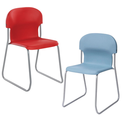 Chair 2000 Skid Base Poly Classroom Chair Chair 2000 Skid Base Poly Classroom Chair | School Chairs | www.ee-supplies.co.uk