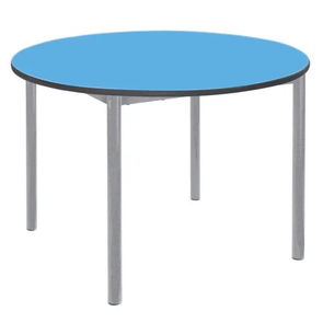 RT45 Premium Stacking Classroom Tables -  Circular - Bullnose Edge RT45 Premium Tables | Circular Bullnose | www.ee-supplies.co.uk