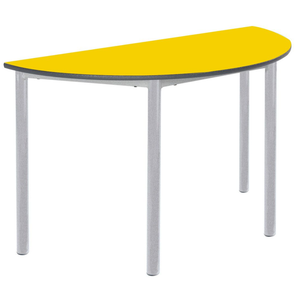 RT45 Premium Stacking Classroom Tables -  Semi-Circular - Bullnose Edge RT45 Premium Tables | Semi-Circular Bullnose Edge | www.ee-supplies.co.uk