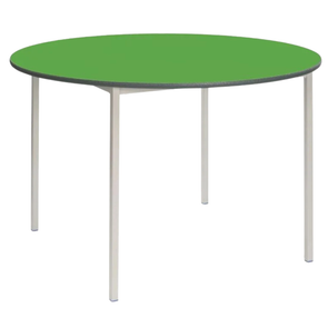 Value Fully Welded Circular Classroom Tables - Duraform Edge Fully Welded Round Classroom Tables | Spiral Stacking | www.ee-supplies.co.uk