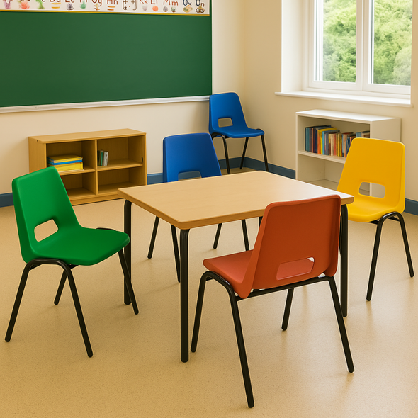 Advanced Educational Poly Stacking Chair Advanced poly Stacking Chair  |  School Classroom Chairs | www.ee-supplies.co.uk