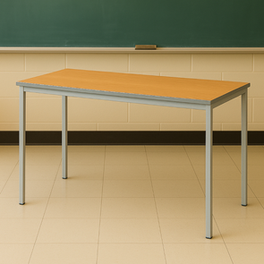 Value Fully Welded Rectangular Classroom Tables - Duraform Edge Fully Welded Classroom Tables | Spiral Stacking | www.ee-supplies.co.uk