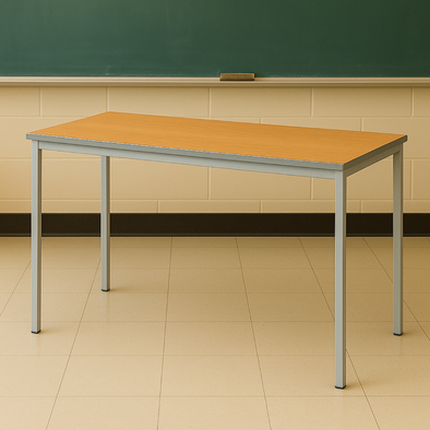 Value Fully Welded Rectangular Classroom Tables - Duraform Edge Fully Welded Classroom Tables | Spiral Stacking | www.ee-supplies.co.uk