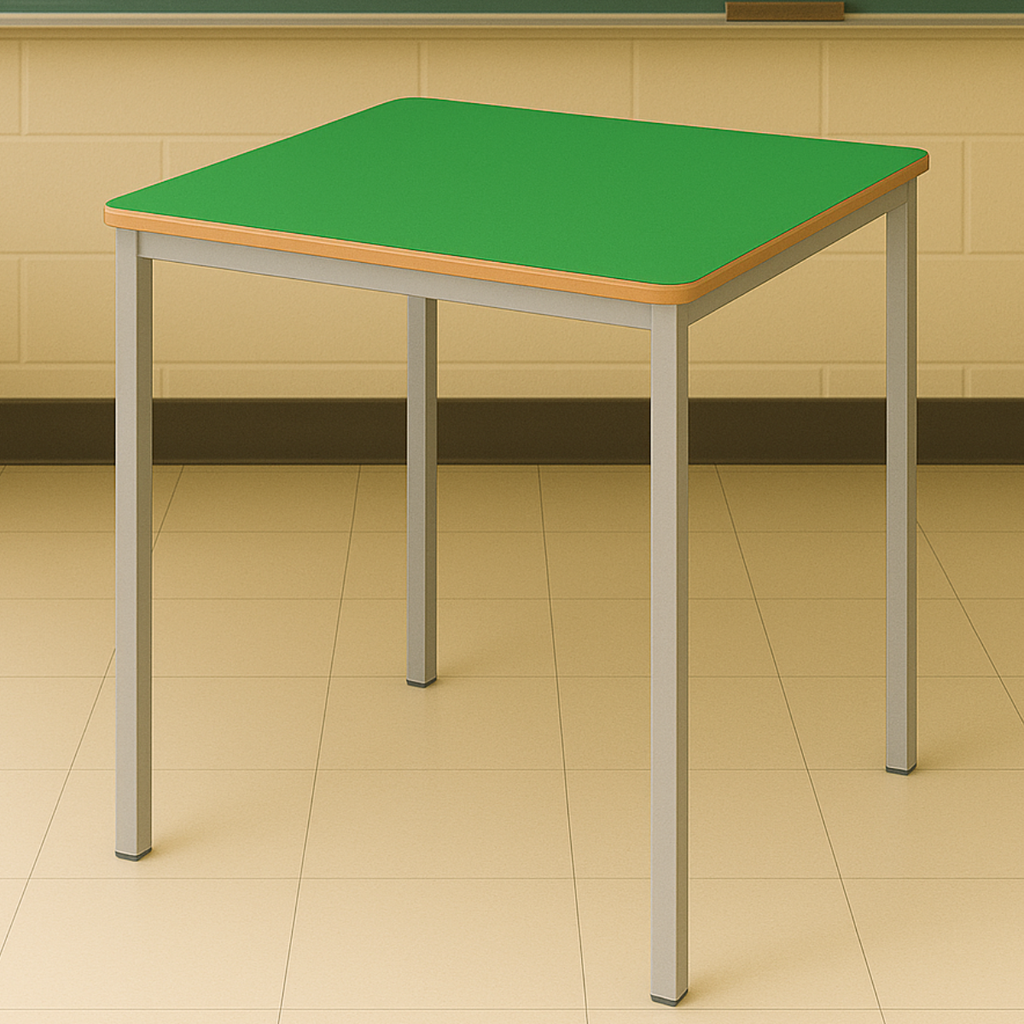 Value Fully Welded Square Classroom Tables - Bullnose Edge ...