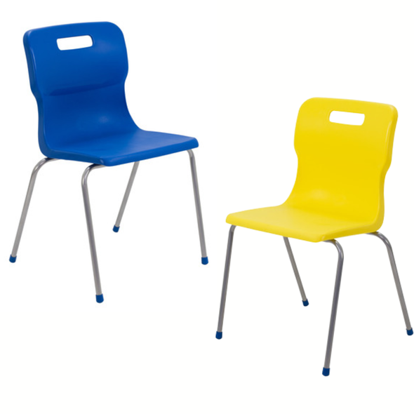Titan 4 Leg Classroom Chair H480mm Ages 14+ Years Titan 4 Leg Classroom Chair H480mm | Classroom School Chairs | www.ee-supplies.co.uk