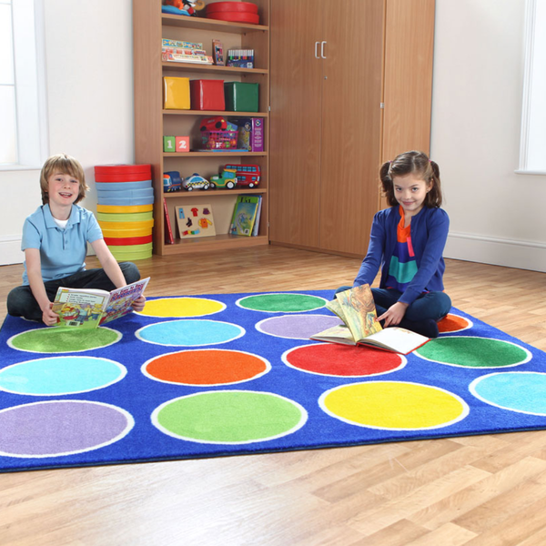 Rainbow™ Circle Placement Carpet - W2000 x D2000mm