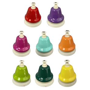 Rainbow Desk Bells - Set of 8 Rainbow Desk Bells - Set of 8 | www.ee-supplies.co.uk