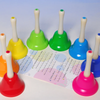 Rainbow Hand Bells - Set of 8 Rainbow Hand Bells - Set of 8 | www.ee-supplies.co.uk