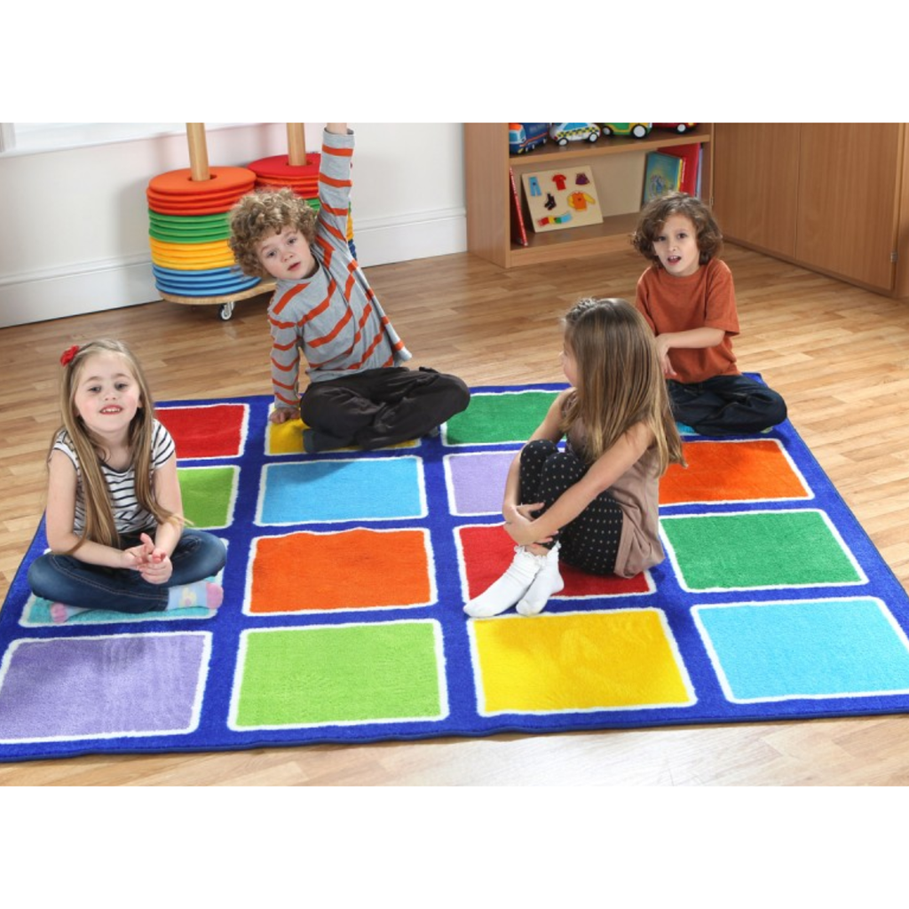 Rainbow™ Square Placement Carpet 2m x 2m | Rainbow Carpets & Rugs | www ...