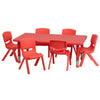 Rectangular Plastic Table Height Adjustable Rectangular Plastic Table Height Adjustable |  www.ee-supplies.co.uk