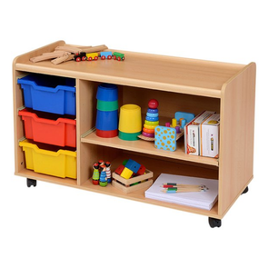 Tss 24 Shallow Tray Storage Unit 3 Deep TSS Tray Unit With Shelf | School tray Storage | www.ee-supplies.co.uk