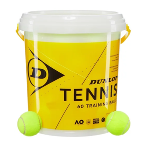 Dunlop Training Bucket Of 60 Tennis Balls Red 75 Tennis Ball | www.ee-supplies.co.uk