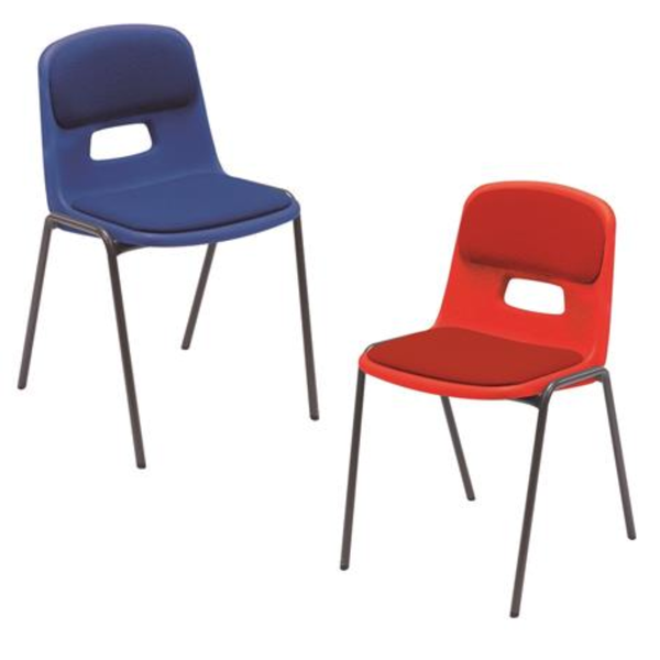 Remploy Reinspire GH20 Classroom Poly Chair + Seat & Back Pads