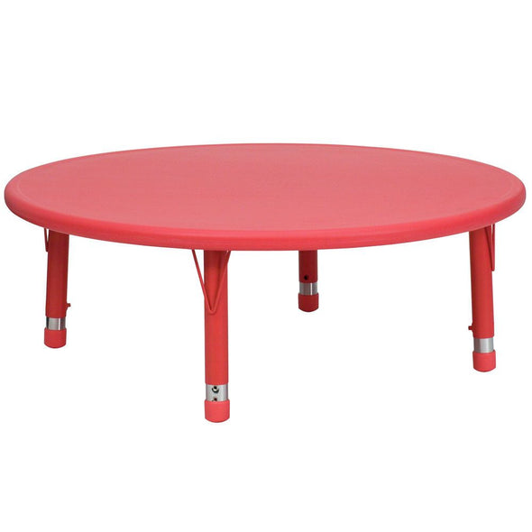 Round Plastic Table Height Adjustable Round Plastic Table Height Adjustable |  www.ee-supplies.co.uk