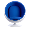 Retro Globe Shape Swivel Chair - Blue Retro Globe Shape Swivel Chair - Blue |  www.ee-supplies.co.uk