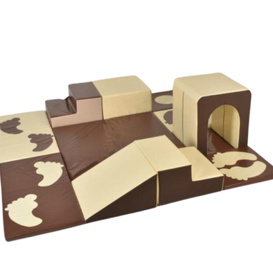 Soft Play Roo's Adventure Trail - Cream & Brown Roo's Soft Adventure Trail - Cream & Brown | Soft Adventure play Sets | www.ee-supplies.co.uk
