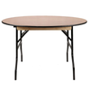 Round Wooden Folding Trestle Table - Dia1220mm - 4ft Round Wooden Folding Trestle Table | Dia1220mm - 4ft |  With Fold Away Legs | www.ee-supplies.co.uk