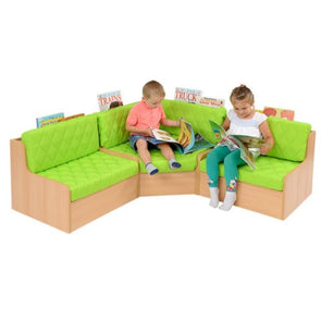RS Children's Sofa Corner Set - Green Finish RS Sofa Corner complete set | nursery Seating | www.ee-supplies.co.uk