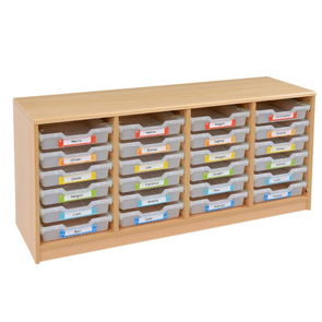 Rs Static Tray Storage Unit - 8 Deep + 8 Shallow Trays RS Static tray Storage units | 24 Shallow Trays | www.ee-supplies.co.uk