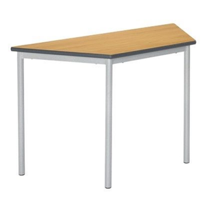 RT45 Premium Stacking Classroom Tables - Trapezoidal- Duraform Edge RT45 Premium Tables Duraform Edge | Square Spiral Stacking | www.ee-supplies.co.uk